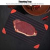 Defrosting Plate, Non-Stick Coating 11.6 x 8.2 x 0.1 Inch