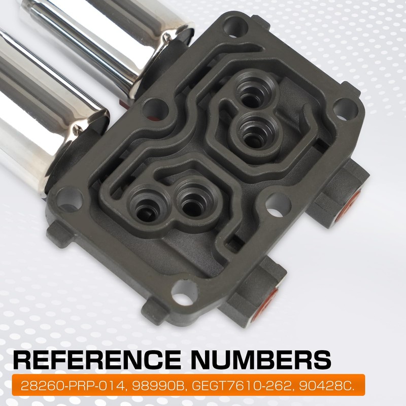 GTSP Transmission Dual Linear Solenoid with Gasket Compatible with Accord