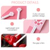 Oreutkd 2 Pairs Cat Paw Chopsticks for Adults, Cute Pink