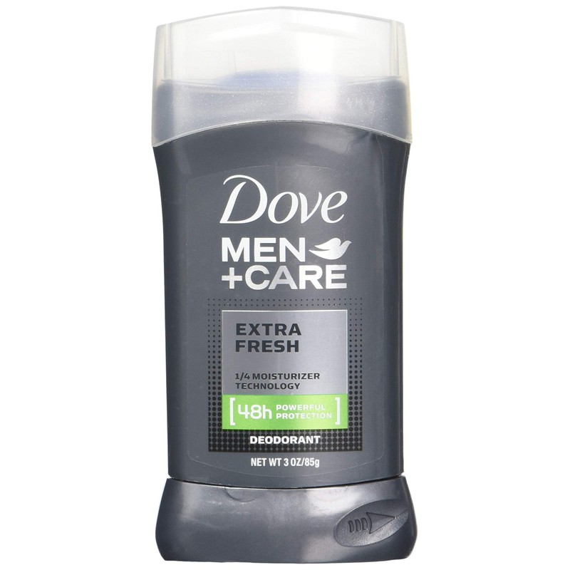 Dove Men+Care Deodorant Stick, Extra Fresh, 3 Ounce (Pack of