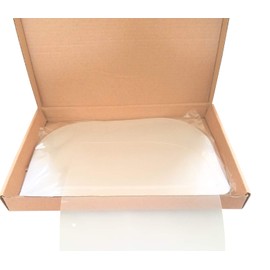 EFK-II Supply Face Shield Replacement Shields Clear Visors Face Ahie (50, Clear-Adjustable Face Shields)