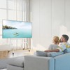 VEVOR Rolling TV Stand, Mobile TV Cart for 35-100 Inch