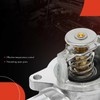 A-Premium Engine Coolant Thermostat Housing Assembly Compatible with Volkswagen Touareg