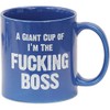 Island Dogs Attitude Mug A Giant Cup of I'm The