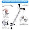 Shower Head, Kaqinu 10'' High Pressure Rainfall Shower Head/Handheld Showerhead
