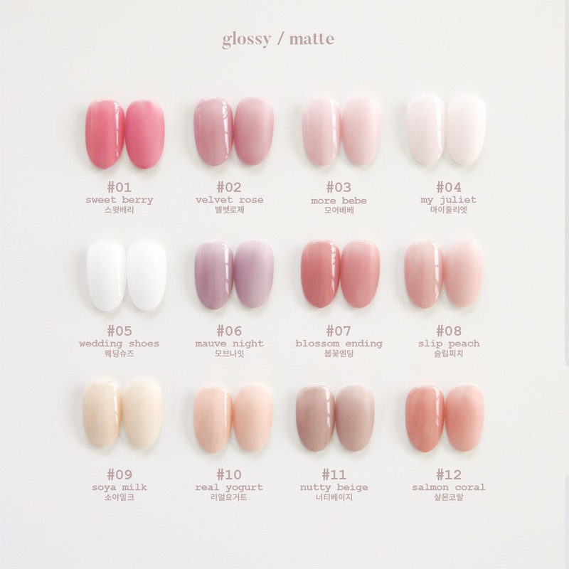 Yogurt gel syrup gel + 30 parts / 요거트젤 시럽젤+파츠30개