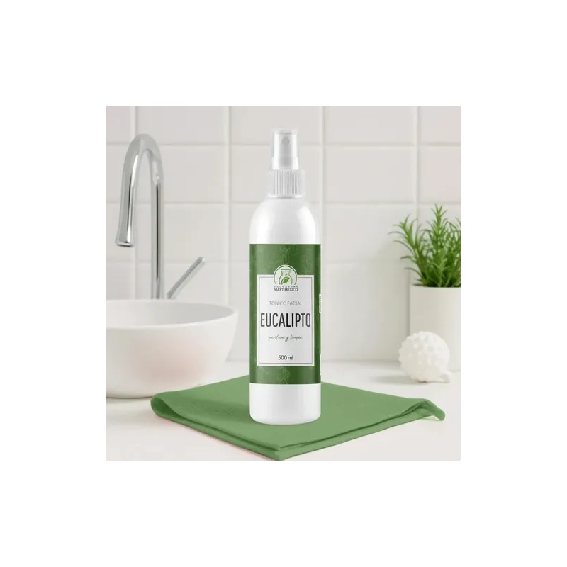 Tónico Facial Eucalipto 500 Ml Normal A Mixta Día/noche