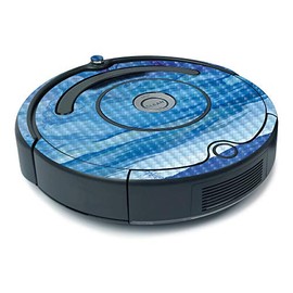 MightySkins Carbon Fiber Skin For iRobot Roomba 675 Minimal Coverage - Cell Phone Towers | Protective, Durable Textured Carbon Fiber Finish | Easy To Apply, Remove, and Change Styles | Made in the USA