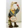 Shudehill WINE SIGN DUCKS ORNAMENTS SET OF 3
