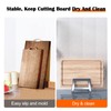 Xuenair Cutting Board Rack, Auto Width Adjustable Holder Stand for