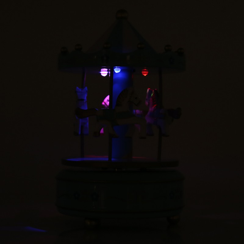 Merry GO Round Music Box Carousel Gift Christmas Wedding Birthday