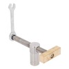 2Pcs Woodworking Desktop Clip Adjustable Workbench Fast Fixed Clamp Brass