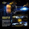Cougar Motor 9006 Bulb, 9006 Fog Bulbs White Light, 360-Degree