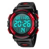 Senors Men's Digital Sports Wristwatch, 50 Meters Waterproof, Fashionable, Multifunctional,