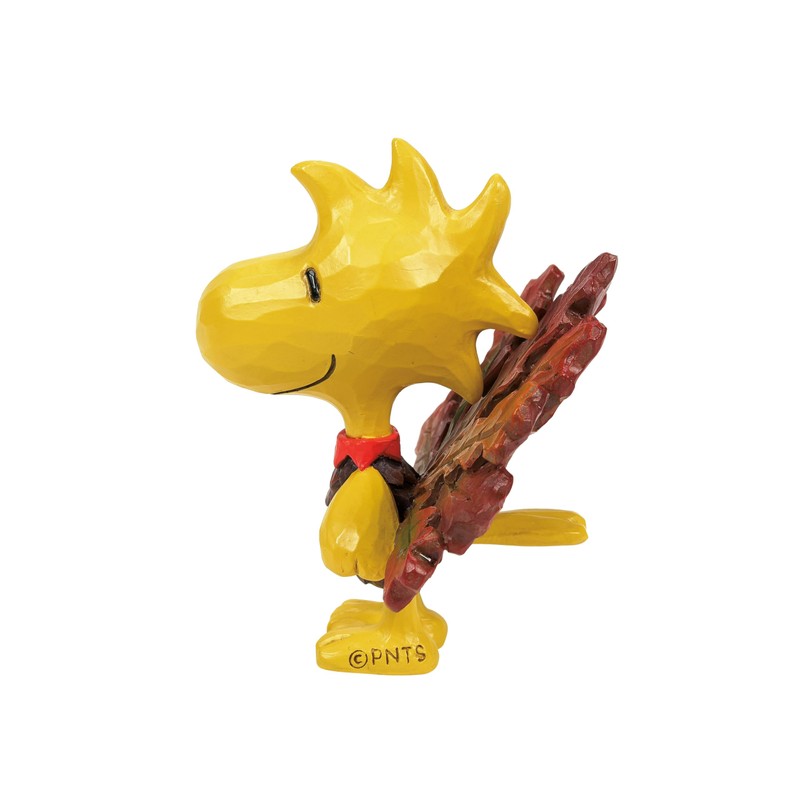 Peanuts by Jim Shore Woodstock Turkey Mini Figurine