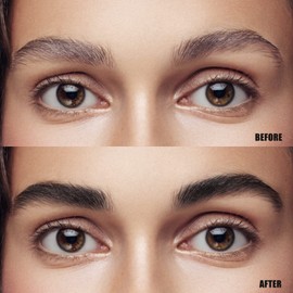 PHOERA Eyebrow Pencil Natural Look,Black Eyebrow Pencil Easy To Use,Brow Pencil Long-Lasting,Waterproof Eyebrow Pencil Precise Application,Vegan & Cruelty-Free 0.08g (105#Black)