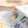 Kpop Photocard Binder, PU Leather A5 Photocard Holder with 200