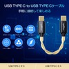 Cooyin OTG Cable Audio TYPE-C Male to TYPE-C Male Litz