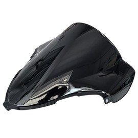 Motorcycle Double Bubble Windshield Windscreen Visor Air Flow Deflector Compatible with Suzuki Hayabusa GSX-R 1300 1999-2007
