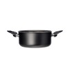 Alluflon Tradition Italy Casserole, Aluminium, black, 20 cm