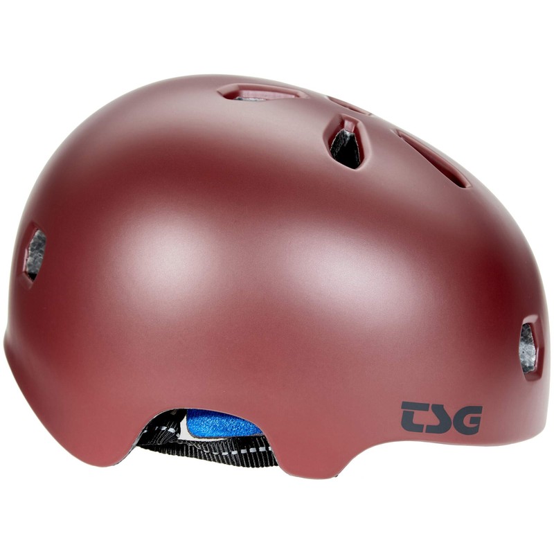 TSG Meta Solid Colour Helmet Red