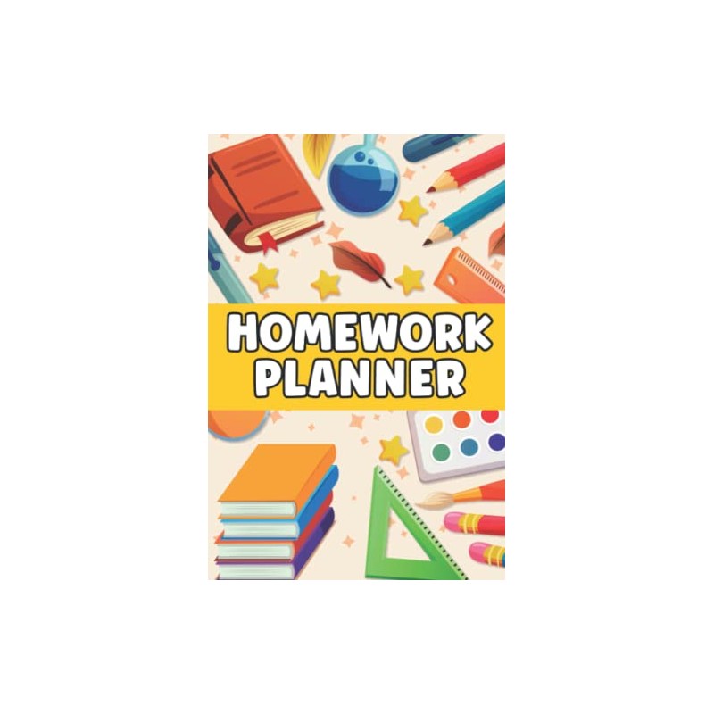 Homework Planner: Student Tracker And Assignment Activities Homework For Student