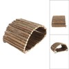 Bird Wood Hammock Tent Arch Bridge Shape Wooden Parrot Snuggle