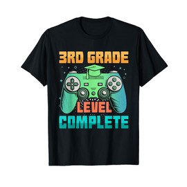 Controller 3rd Grade Level Complete Last Day Of School Boys T-Shirt