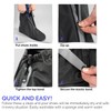 PERLETTI Shoe Covers Reusable Waterproof for Rain Snow Mud Overshoes