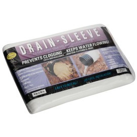 Carriff Drain Sleeve Filter Fabric Sock 4" X 10 L ' Perforated