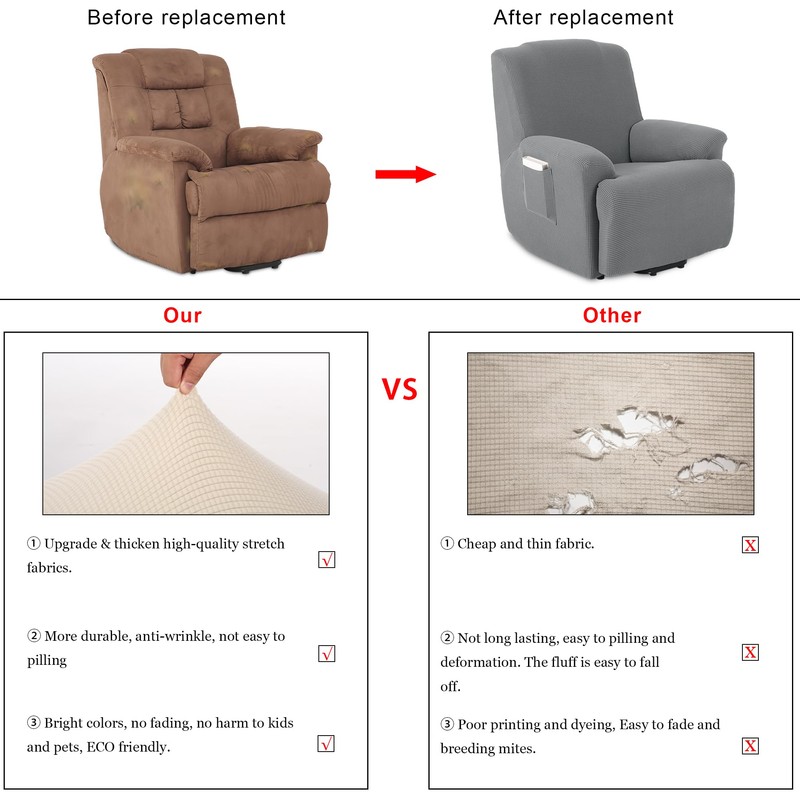 Tianshu Chair Covers - Spandex Sofa Covers - Stretch Chair
