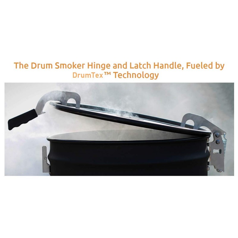 Spring Assisted UDS Lid Hinge for 55 gallon Stainless Steel