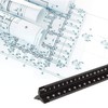 Scale Ruler Architect, 30cm Ruler 12 inch Triangular Architects Scales