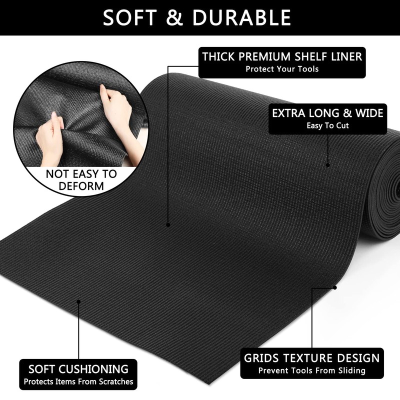 Foam Toolbox Liner Drawer Mat 1/8 Inch Thick X 16