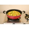 SHRIYA Nonstick 2 Liter Kadai with Stainless Steel Lid Deep