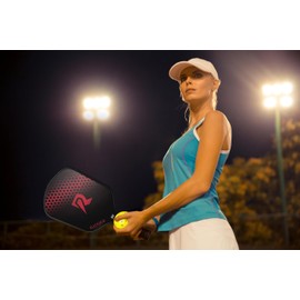 RAINIER PICKLEBALL Pickleball Paddles Set of 2 | 2 16MM Fiberglass USAPA Approved Pickleball Paddle | 2 Outdoor Pickleball Balls | Sling Carry Bag for Pickleball Set | Pickle Ball Rackets 2 Pack