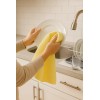 The Spring Shop Yellow & White Jacquard Kitchen Towels Set