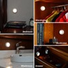 STAR-SPANGLED Push Tap Light, 2.8” Mini Night Touch LED Puck