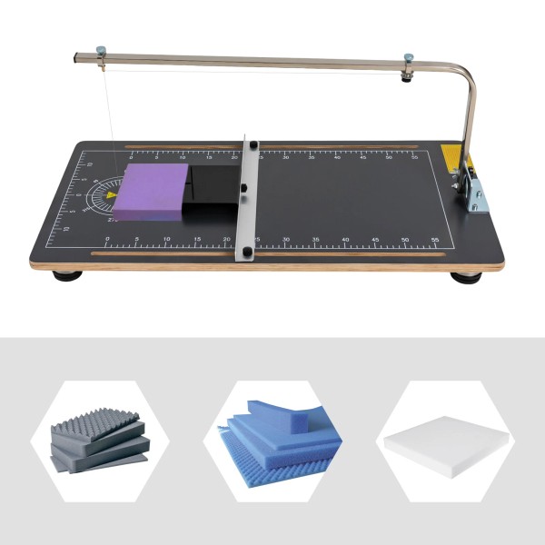 Unbranded Foam Cutting Machine hot wire Styrofoam Sponge Cutter Table