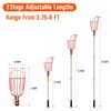 SAN LIKE Fruit Picker Pole with Basket 8FT Adjustable Higher
