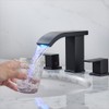 Bathroom faucets 3 Hole Widespread Modern Bathroom Sink Faucet 8