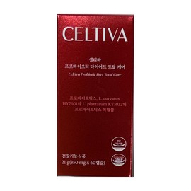 Celtiva Probiotic Diet Total Care 350mg x 60 Capsules / 셀티바 프로바이오틱 다이어트 토탈 케어 350mg x 60캡슐