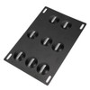 Hlyjoon Tow Hook Number Plate Mounting Bracket Car Front Bumper