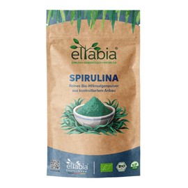 Bio Spirulina Pulver 1kg | Premium Rohkost-Qualität | 100% reines Algen-Pulver ohne Zusätze | Vegan