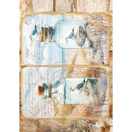 Ciao Bella A5 Rice Paper Art Set - 8 Sheets Rice Paper (Summer Days)