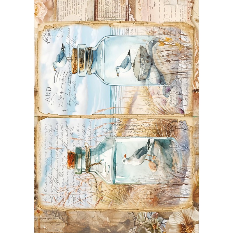 Ciao Bella A5 Rice Paper Art Set - 8 Sheets