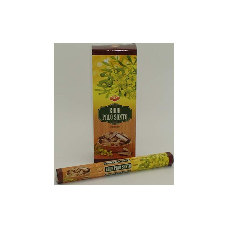 SAC Ruda Palo Santo Incense Sticks 6 Packs x 20