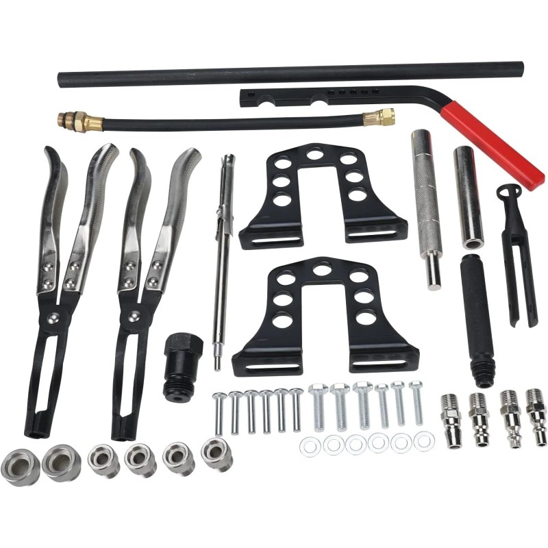 8milelake Overhead Valve Spring Compressor Steel Stem Seal Installer Remover