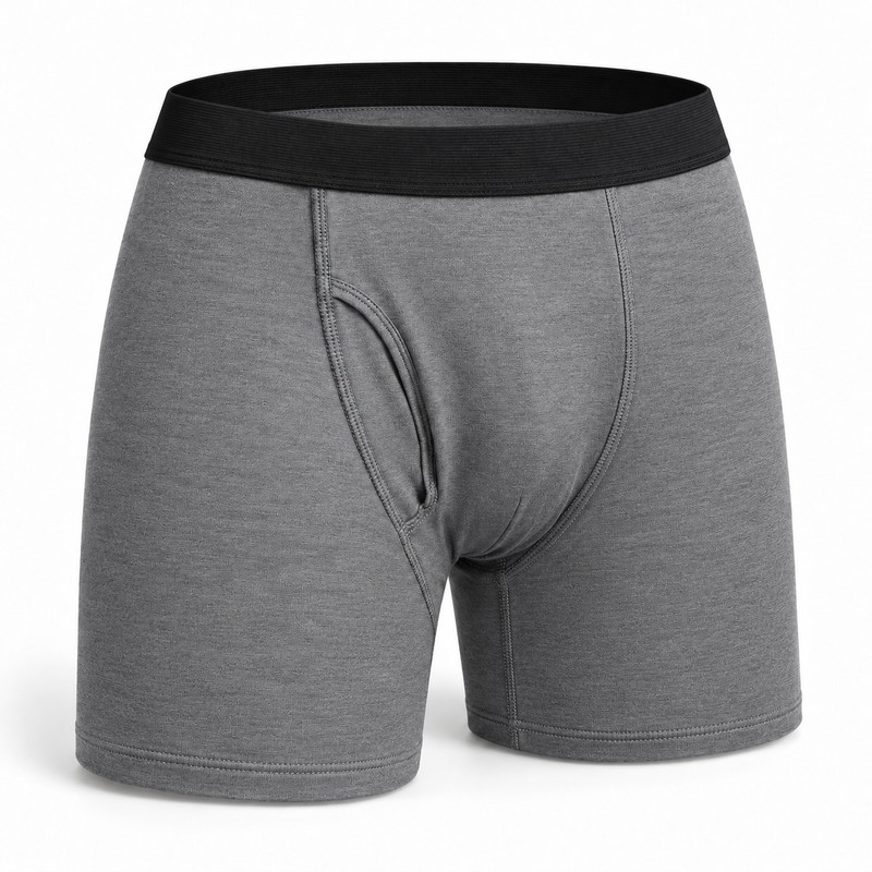 Men's Absorbent Incontinence Boxer Shorts for Urinary Leaks – Washable