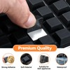 Rubber Feet for Electronics-Adhesive Rubber Feet 16PCS, Black Rubber Bumpers